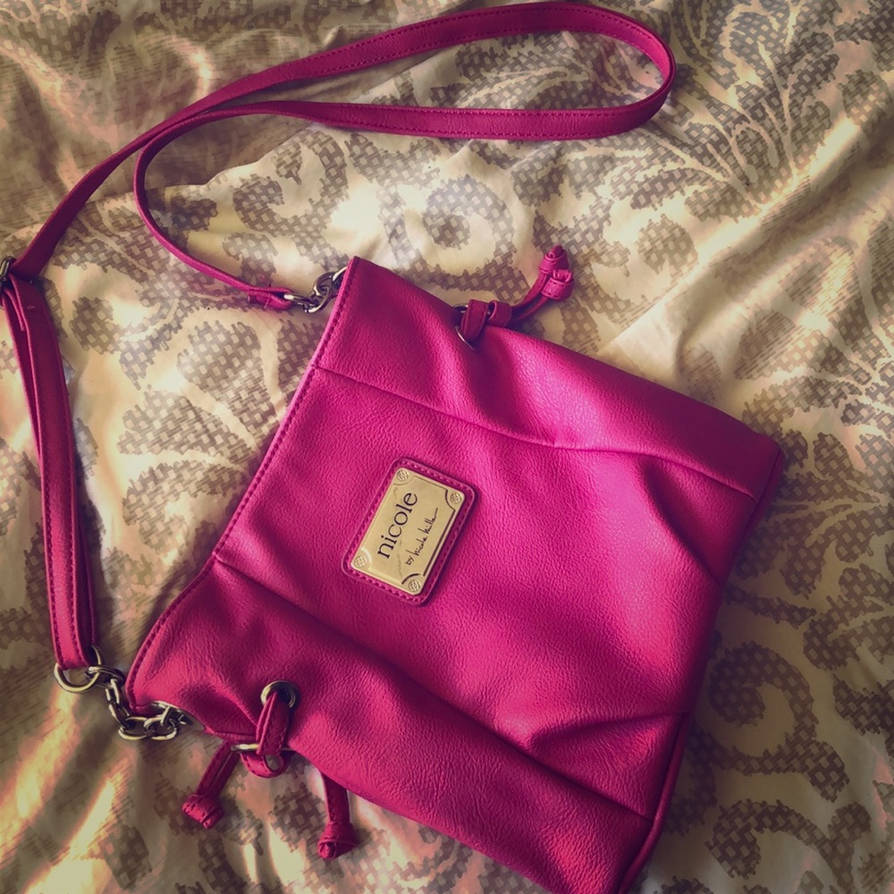 Pink Nicole purse